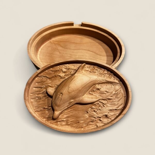 Dolphin Lid STL file - Image 2