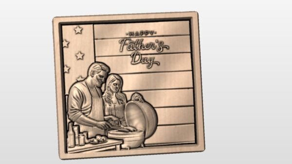 Father Daughter Fathers Day STL file