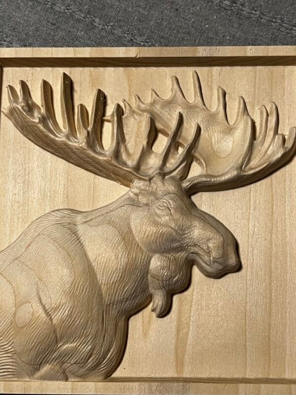 Moose in frame STL file - Image 3