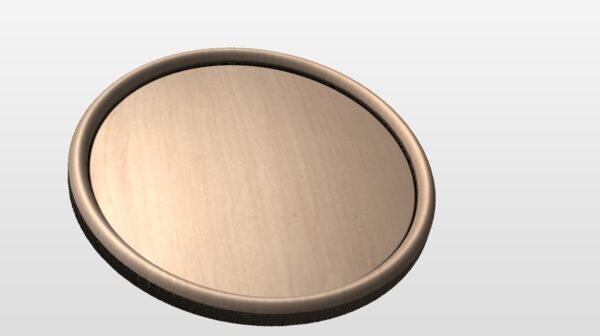 Round Domed Lid STL file