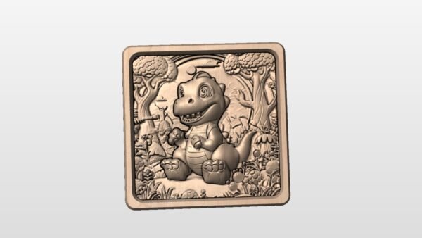 Dino Lid STL file