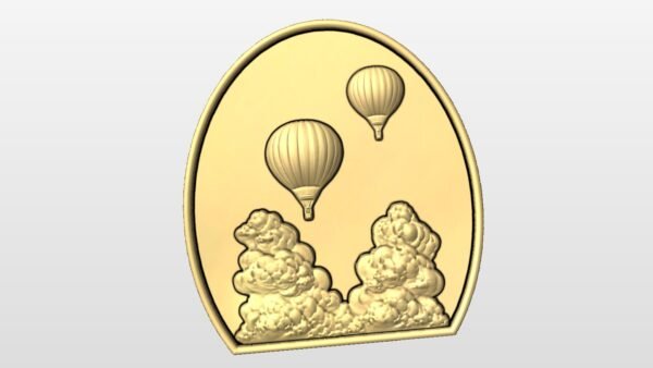 Balloon Scene STL file