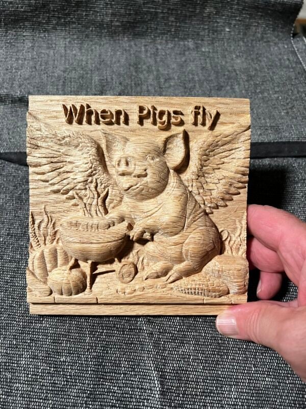 When Pig's Fly STL file - Image 3