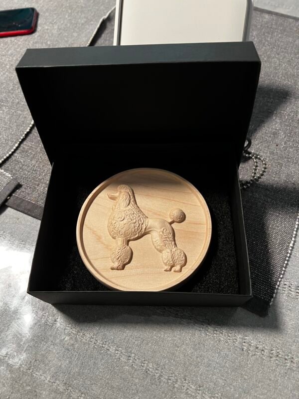 Poodle Round STL file