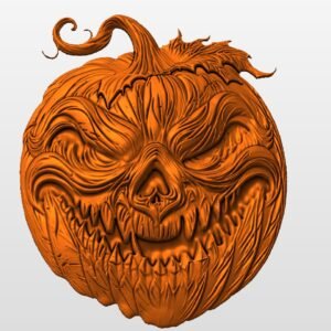 Scary Pumpkin STL file