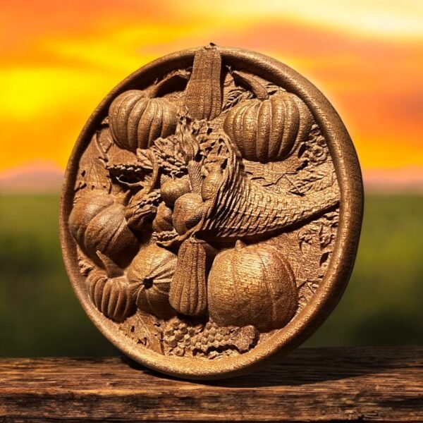 Cornucopia Lid STL file - Image 2