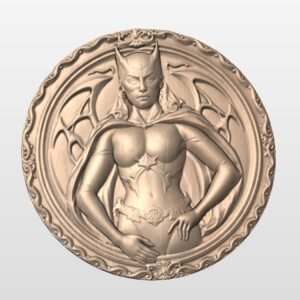 High Res Batwoman 1 STL file