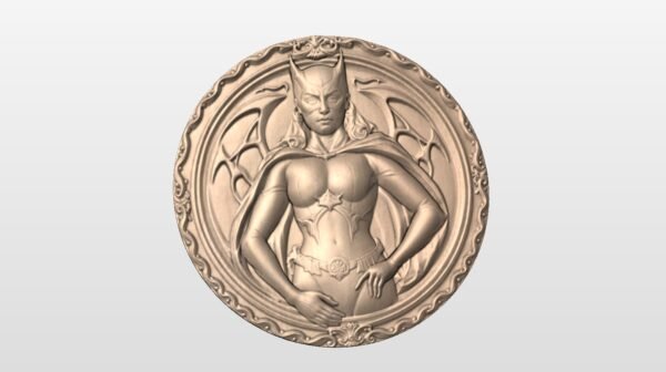 High Res Batwoman 1 STL file
