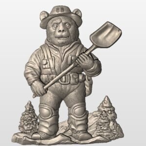 Smokey the bear STL file