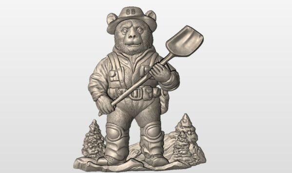 Smokey the bear STL file