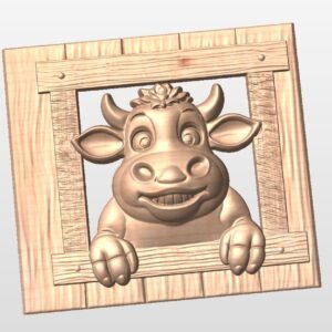 Happy Cow STL file
