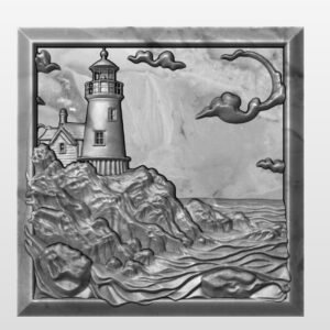 Lighthouse Scene STL file