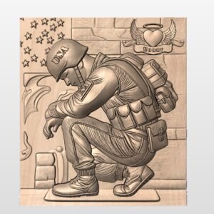 Memorial Day Soldier STL file