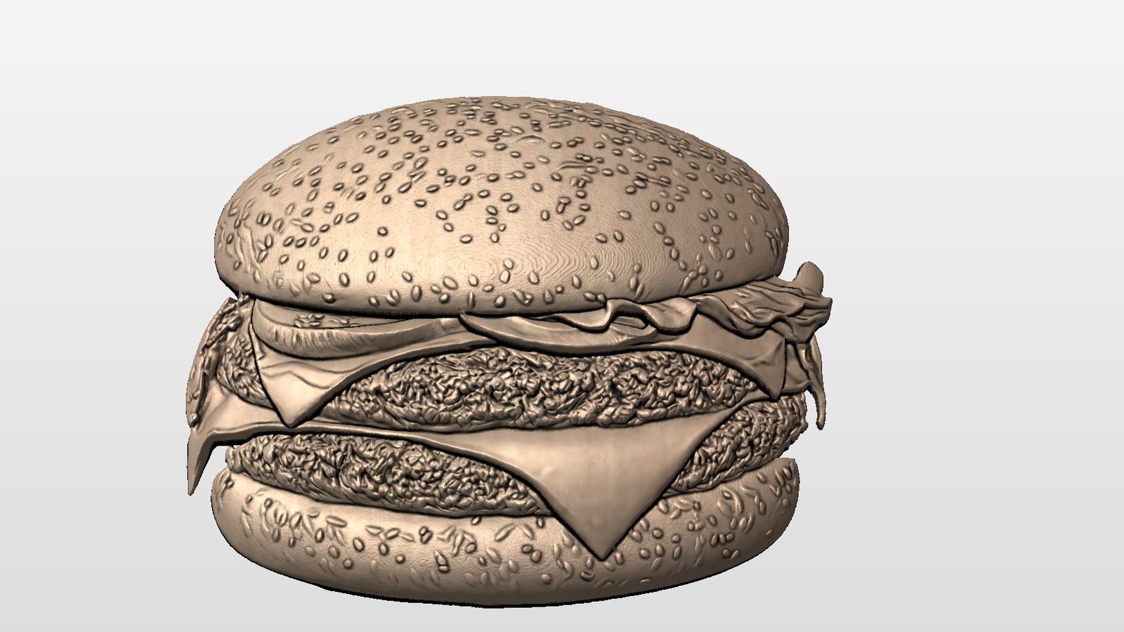 Cheeseburger STL file