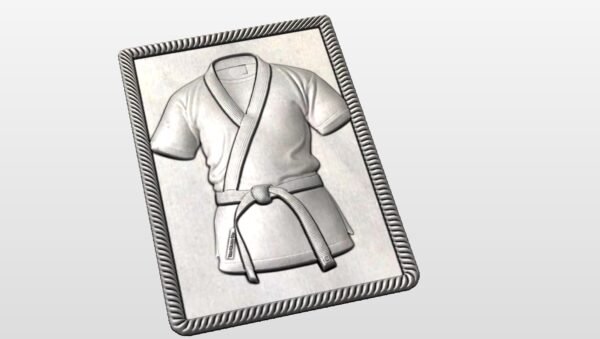 TKD Uniform in a Rope frame STL file - Image 3