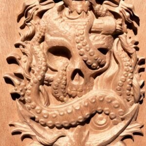 Skull and Anchor STL File