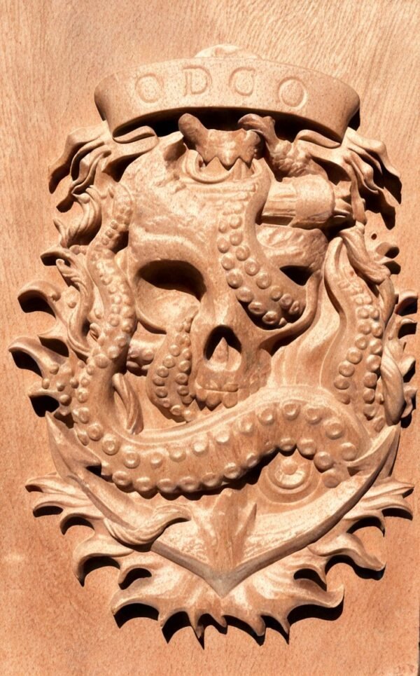 Skull and Anchor STL File