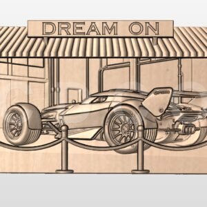 Dream On Sports Car STL file