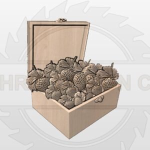 Strawberries in a box STL File
