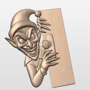 "Grinch at the door" STL File