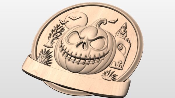 "Jack-O-Lantern" STL File - Image 2