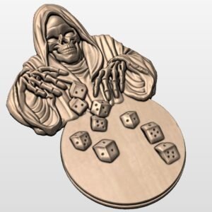 "Death rolling dice" STL File