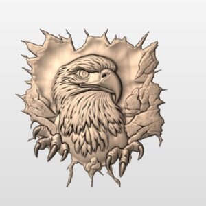 "Eagle coming at you" STL File