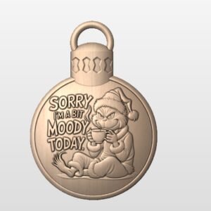 "Grinch Ornament" STL File