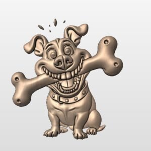 "Happy Dog" STL File