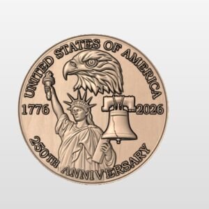"250th Anniversary Coin" STL File