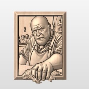 "Barkeep in frame" STL File