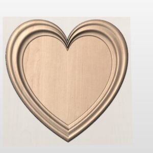 "Heart frame A" STL File