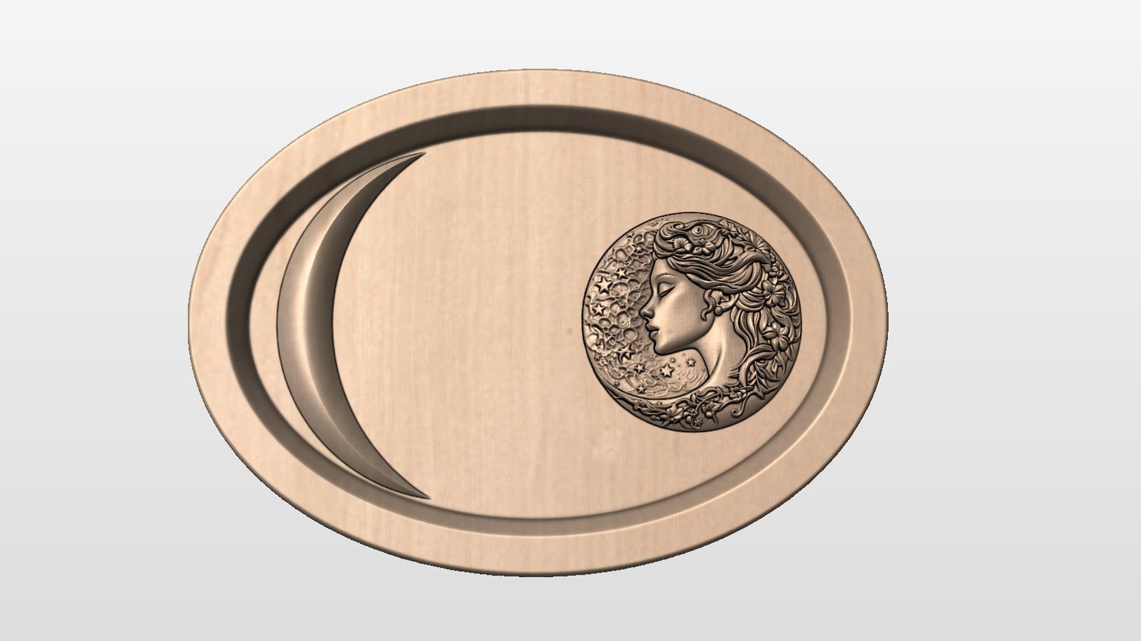 “I love you to the moon” STL File