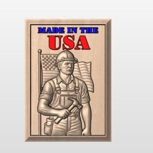 "Made in the USA" STL File