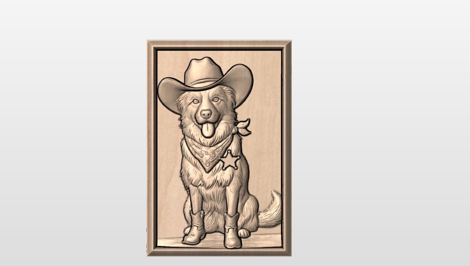 “Pup Sheriff” STL File
