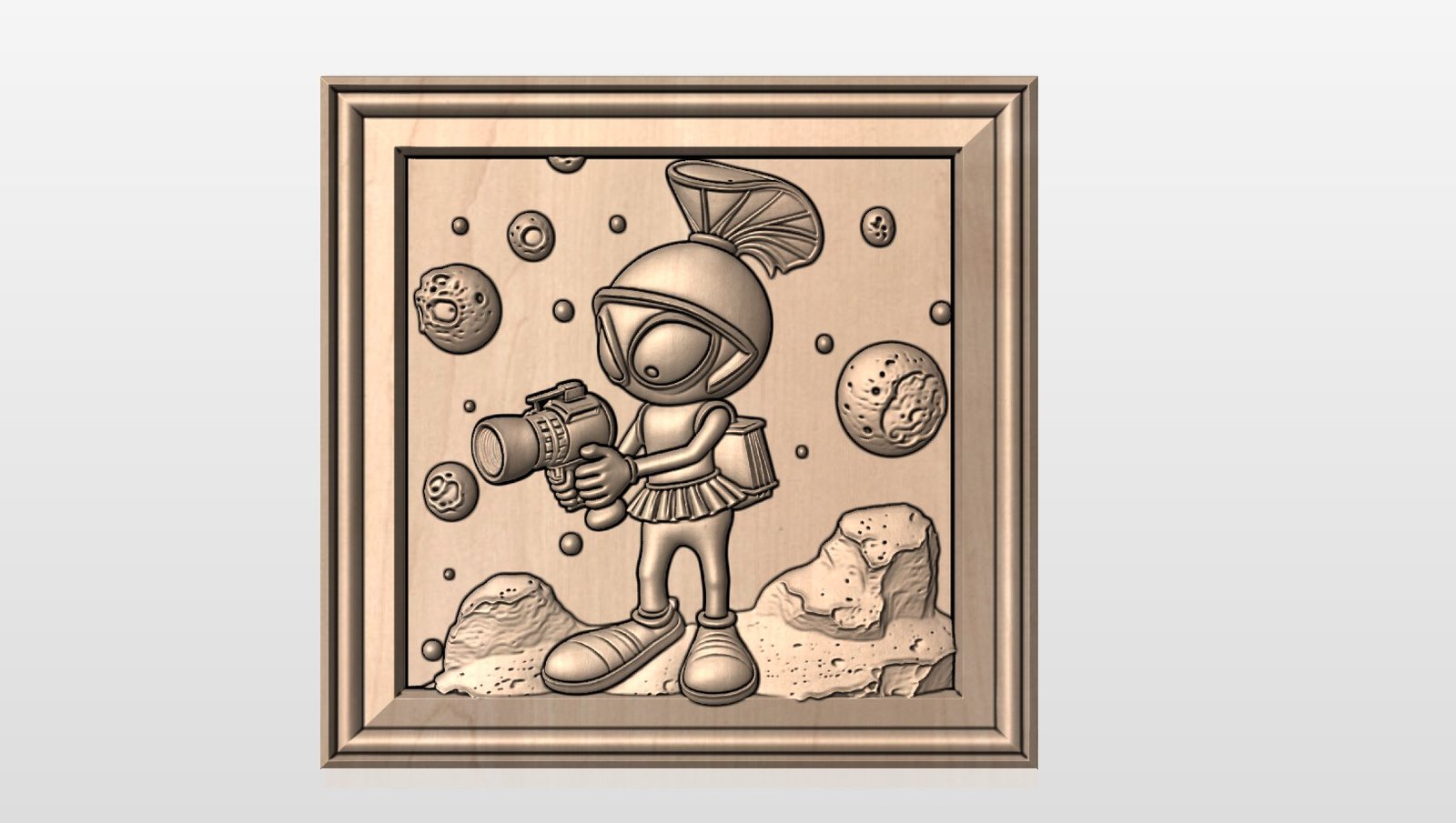 “Marvin the Martian” STL File
