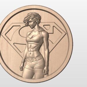 "Super Girl" STL File