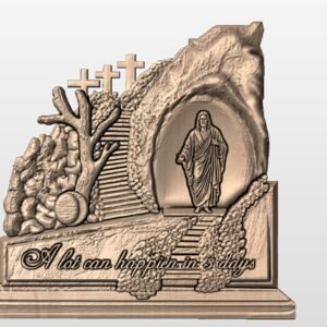 "Jesus has Risen" STL File