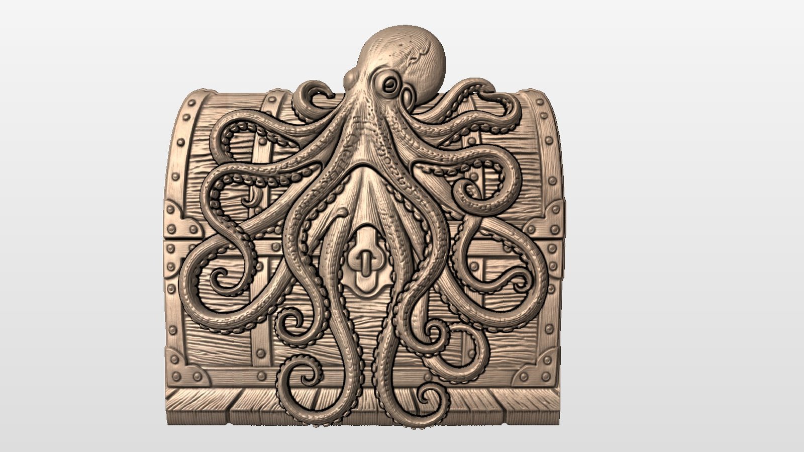 “Octopus on chest” STL