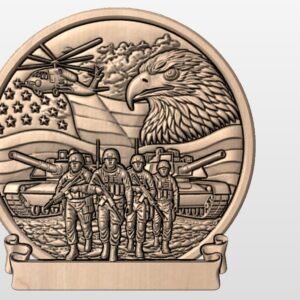 "Soldiers and Tanks B" STL