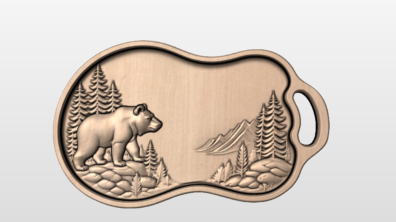 “Bear Tray A” STL