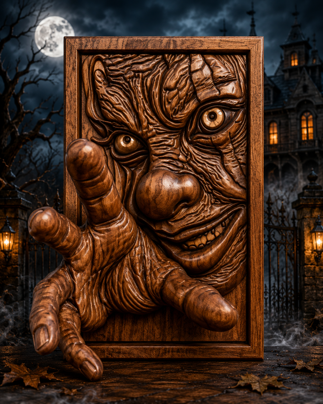 “Scary clown reaching out” STL