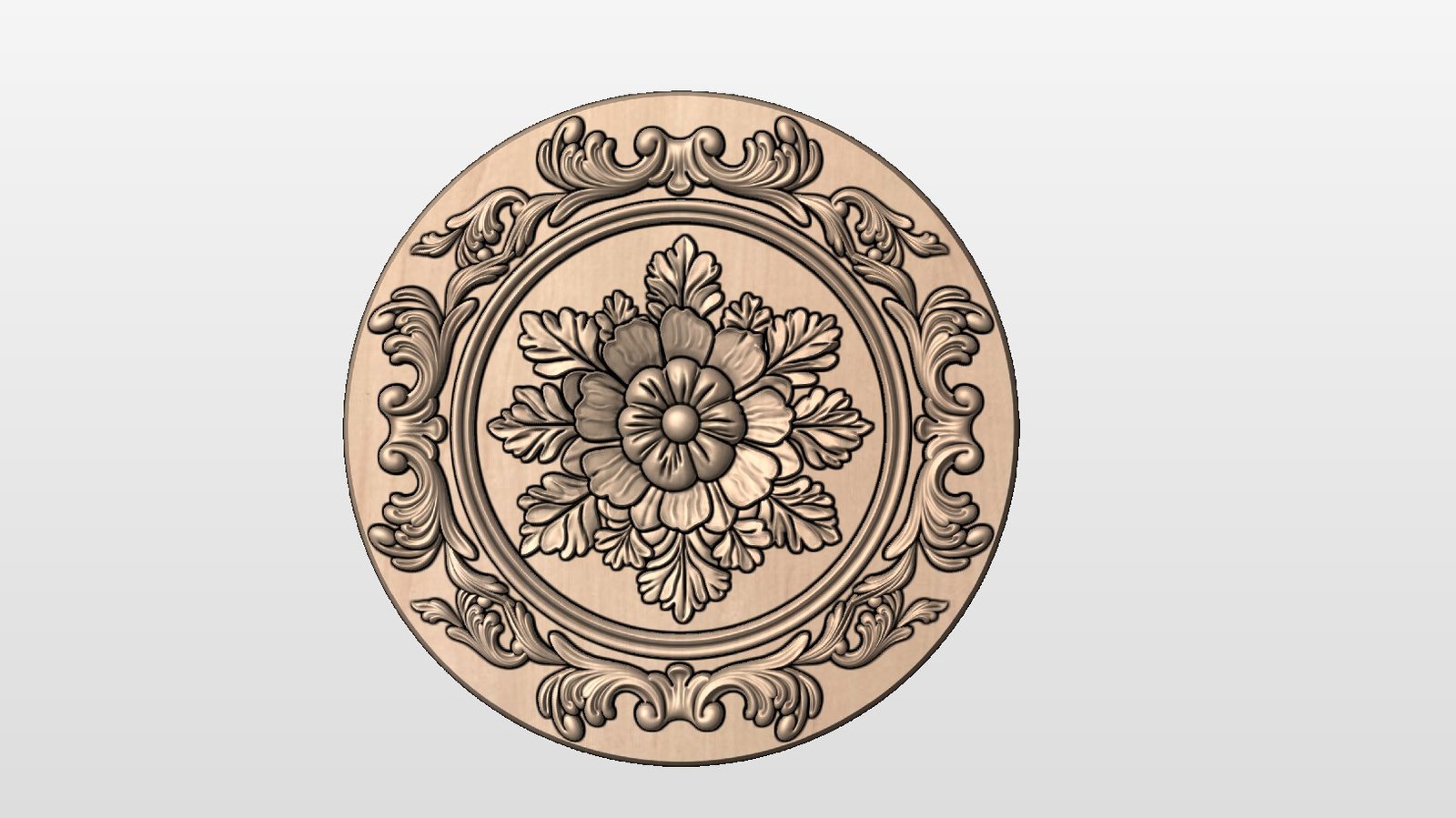 “Ceiling Rosette” STL