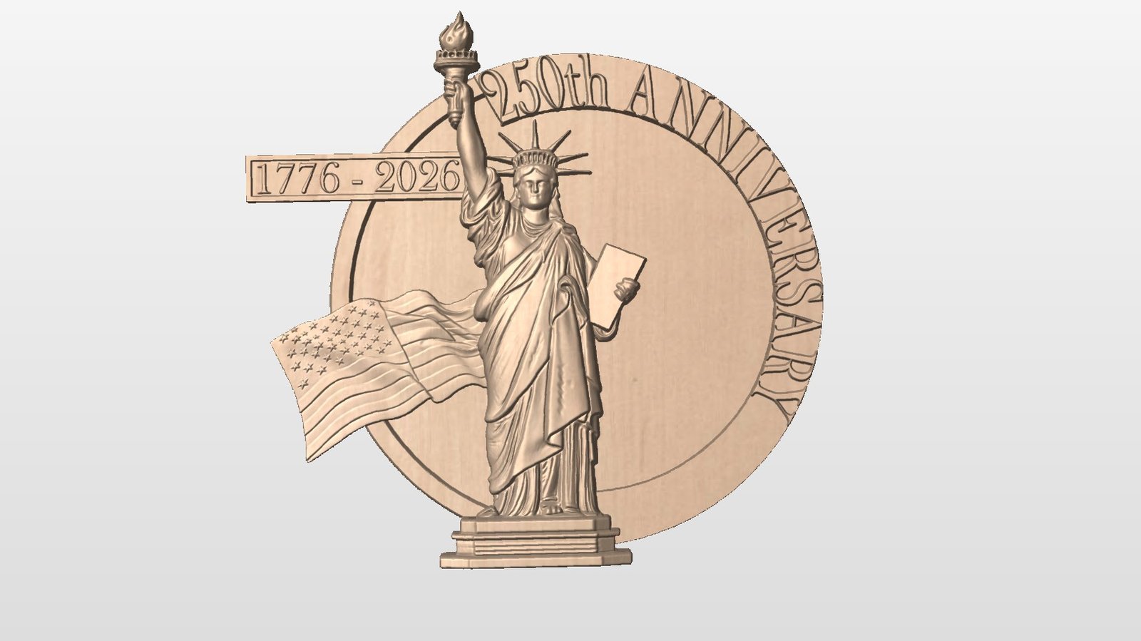 “Americas 250th Anniversary” STL