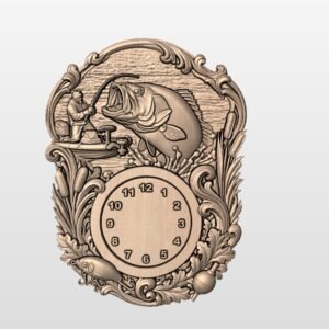 "Fish Clock" STL