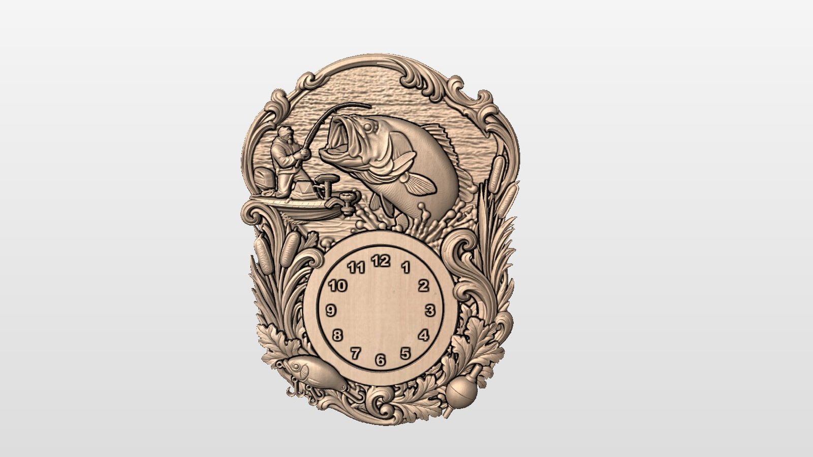 “Fish Clock” STL