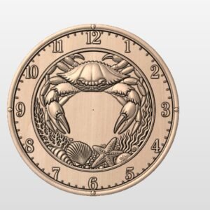 "Crab Clock" STL