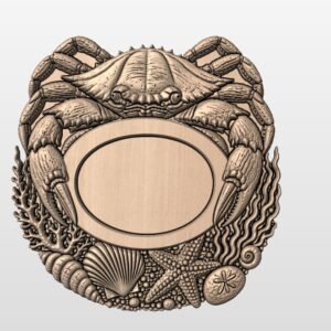 "Crab Snack Tray" STL