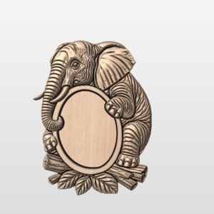 "Elephant Snack Tray" STL