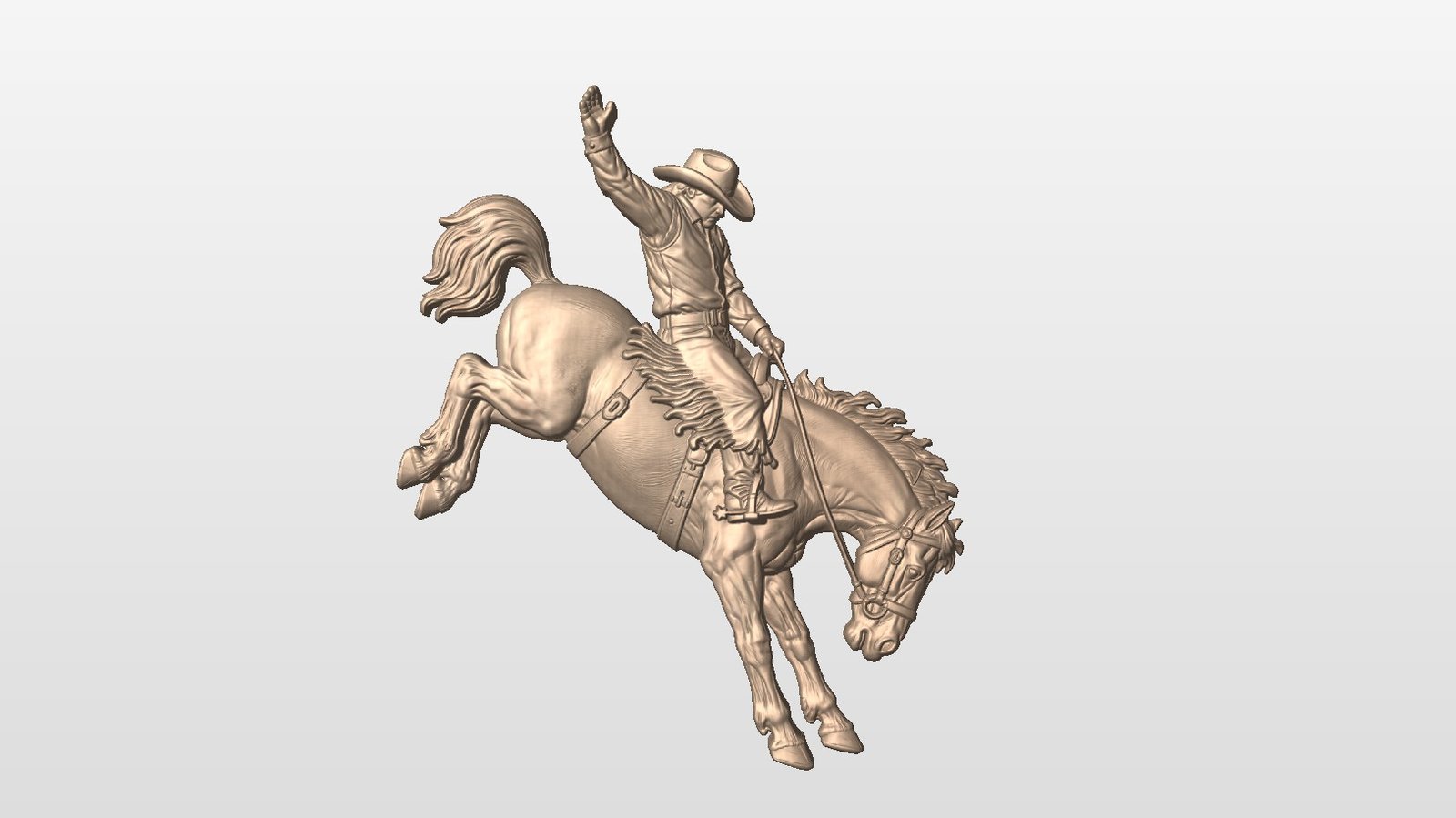” Bronco Rider” STL